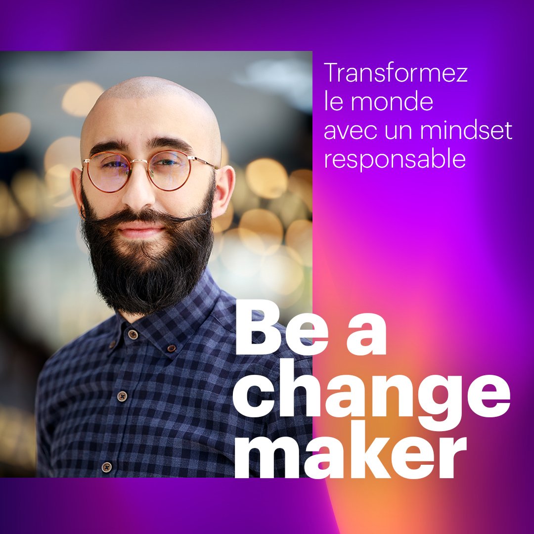 Agence WAT - Accenture - Be A Change Maker - Mindset responsable
