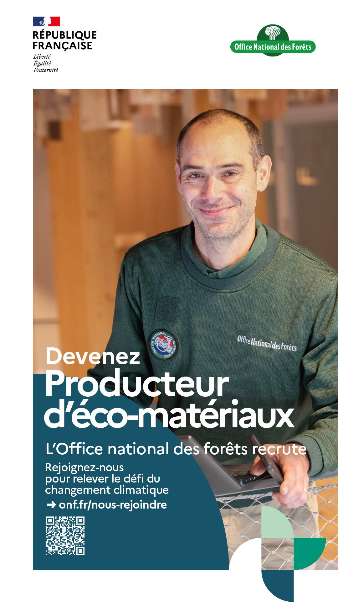 Campagne marque employeur et recrutement ONF WAT