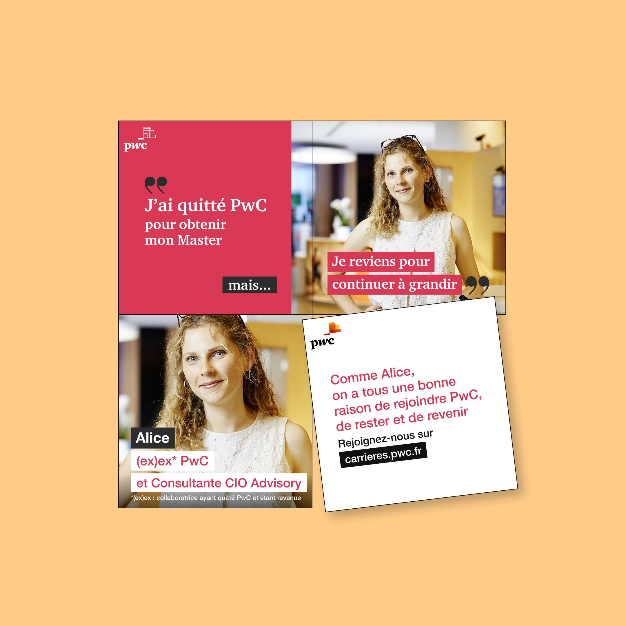 Marque employeur PwC : campagne employeur Marque employeur PwC : campagne employeur