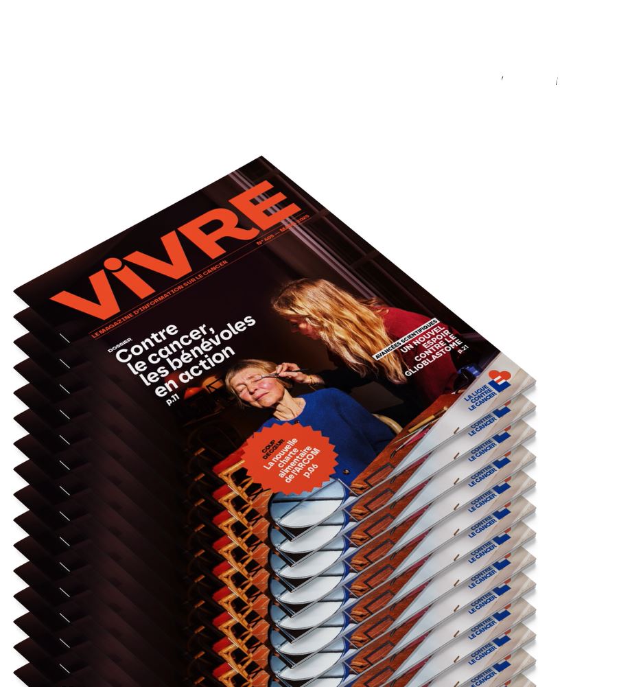 Pile de magazine VIVRE