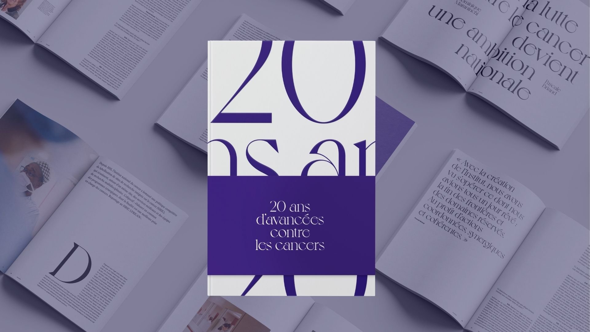 Livre 20 ans de l'INCa